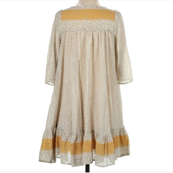 Free People Penny Lane Boho Mini Shift Dress - Picture 4 of 7